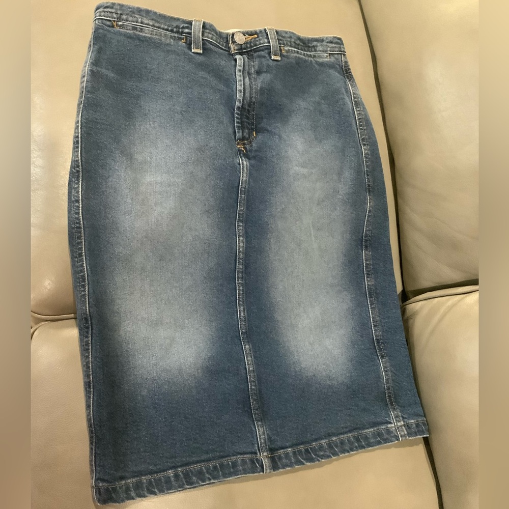 ❤️❤️ pazo portofino denim skirt knee length wash blue❤️❤️